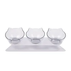 Fressnapf Set mit Neigung 300 ml 4-teilig weiss