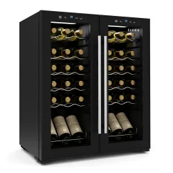 Weinkühlschrank 2 Zonen 36 Flaschen