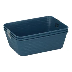 Aufbewahrungsbox 19 x 15 x 6 cm 3er Set