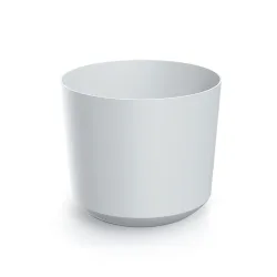 Blumentopf Kunststoff 13 x 11 cm weiss