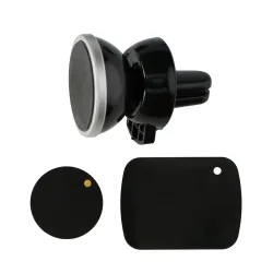 Handyhalterung Auto magnetisch grau