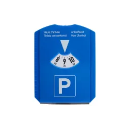 Parkscheibe blau 15 x 12 cm