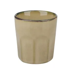 Becher Steingut 200 ml creme