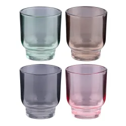 Kerzenhalter Glas 7 x 9 cm