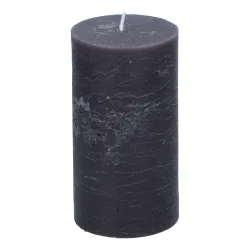 Kerze 7 x 13 cm schwarz