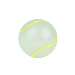 Hundespielzeug Ball leuchtend 6 cm grün/gelb