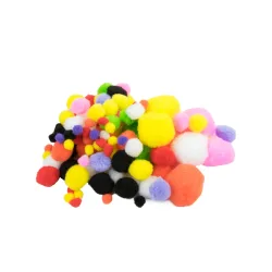 Bommel Set 1 - 3.5 cm 100 Stück