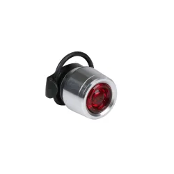 Velolampe Rücklicht schwarz/silber