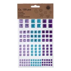Sticker Aufkleber Set Diamant 120-teilig