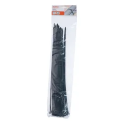 Kabelbinder Set 35 cm schwarz 50 Stk.