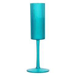 Champagnerglas 100 ml blau