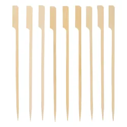 Holzspiess BBQ Bambus 18 cm 50 Stk.
