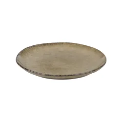 Teller Keramik 20 cm beige