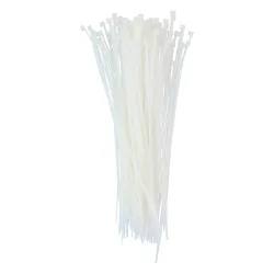Kabelbinder Set 20 cm weiss 100 Stk.