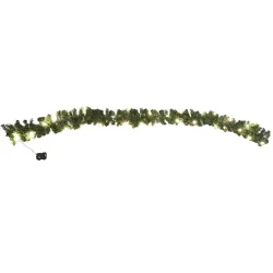 LED Weihnachtsgirlande 270 cm warmweiss