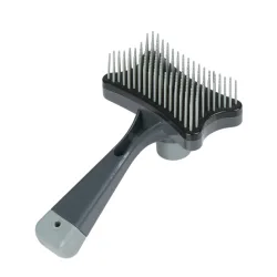 Bürste für Haustiere mit Einzugsystem