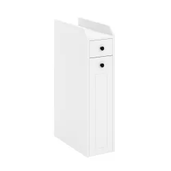 Nischenregal schmal 18 x 40 x 70 cm weiss