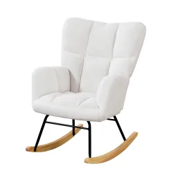 Schaukelstuhl Teddy CLARA beige