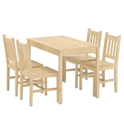 Essgruppe Holz VITTORIA 5-teilig natur