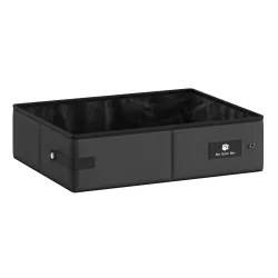 Outdoor Katzentoilette wasserdicht faltbar 45 x 35 cm schwarz