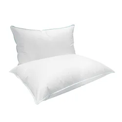 Kopfkissen SWAN 65 x 100 cm 2er Set weiss