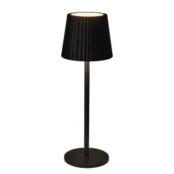 LED Tischlampe dimmbar 9 x 27 cm schwarz