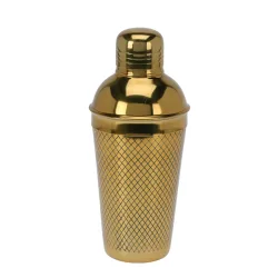 Cocktailshaker Edelstahl 650 ml gold