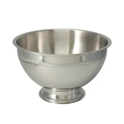 Rührschüssel Edelstahl 30 x 19 cm silber