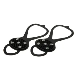 Schuhspike 11 x 28 cm 2er Set schwarz
