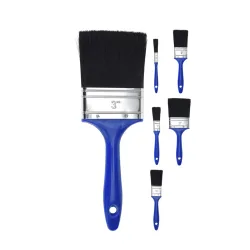 Pinsel Set 15-teilig blau/schwarz