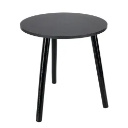 Bestelltisch rund 40 x 41 cm schwarz
