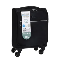 Reisekoffer Grösse S 20L schwarz