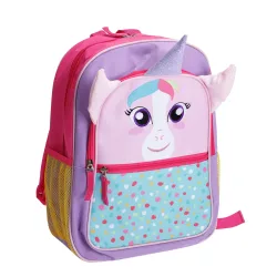 Kinderrucksack Einhorn 27 x 12 x 36 cm bunt