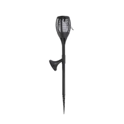 LED Solarfackel 3-in-1 schwarz