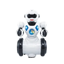 Roboter 22 x 12 x 13 cm weiss/schwarz