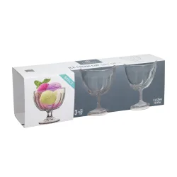 Eisbecher Glas 425 ml 3er Set