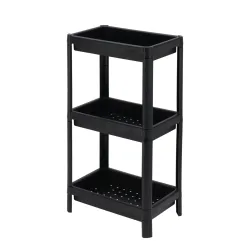 Regal 36 x 23 x 71 cm schwarz