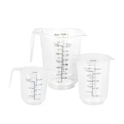Messbecher Set 3-teilig