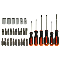 Schraubenzieher Steckschlüssel Bit-Set 32-teilig