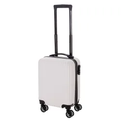 Reisekoffer Hartschalenkoffer 45 x 22 x 30 cm weiss
