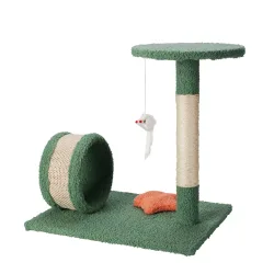 Katzenbaum 53 x 33 x 43 cm grün