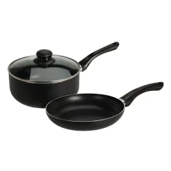 Kochtopf Set Aluminium 2-teilig