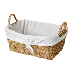 Brotkorb 30 x 20 cm natur/weiss
