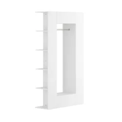Garderobe TERENCE 106 x 190 cm weiss
