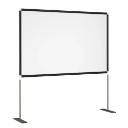 Leinwand Beamer mit Ständer 177 x 110 cm