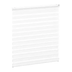 Doppelrollo DELHY 140 x 160 cm weiss