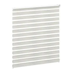 Doppelrollo PUNE 140 x 160 cm weiss