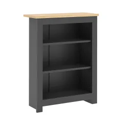 Bücherregal ARLES 60 x 24 x 75 cm anthrazit