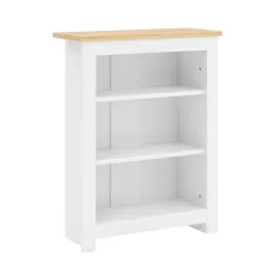 Bücherregal ARLES 60 x 24 x 75 cm weiss