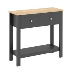 Konsolentisch ARLES 80 x 30 x 74 cm anthrazit